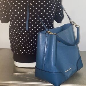 Michael Kors Navy Blue Shoulder Bag